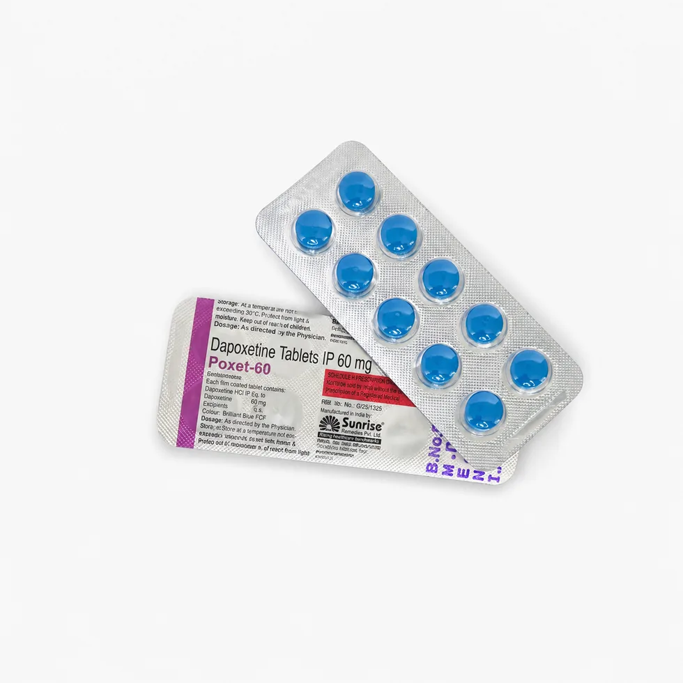 Dapoxetine POXET-60 fotografie 2