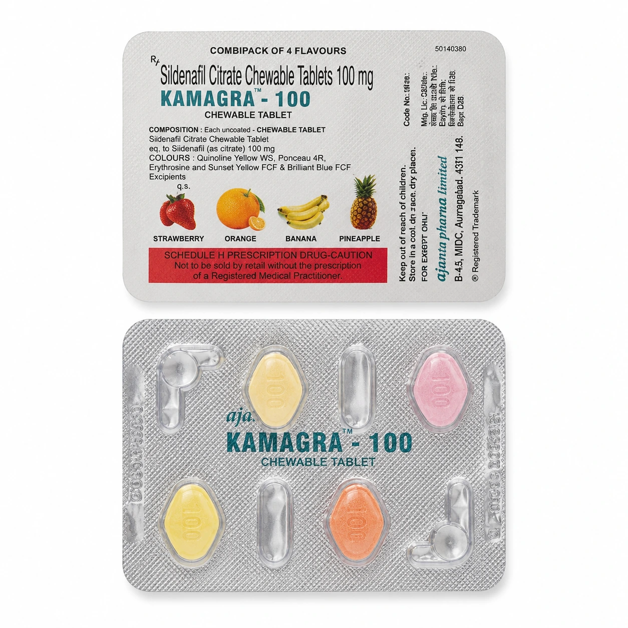 Kamagra Soft 100 mg fotografie 3